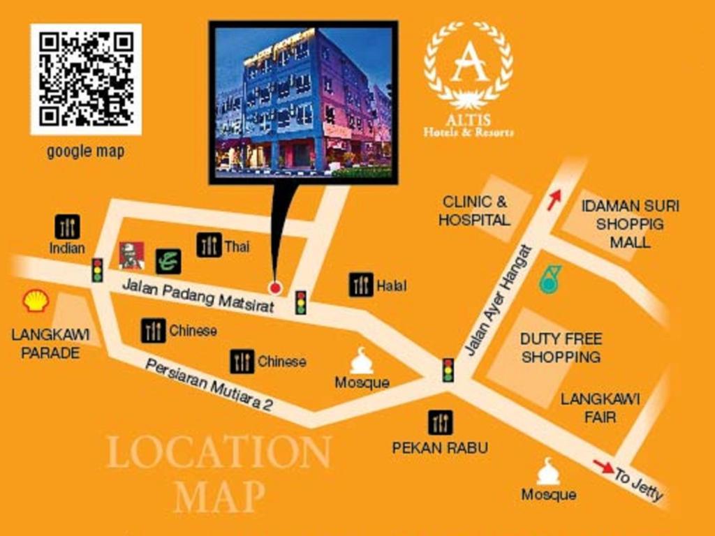 Altis Hotel Langkawi Kuah Ngoại thất bức ảnh